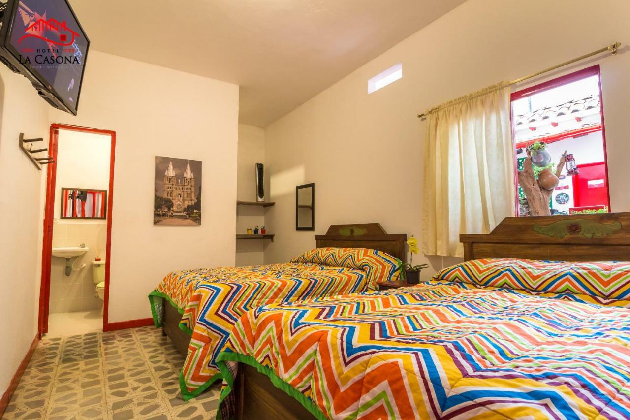 Hotel La Casona Jardin Bagian luar foto