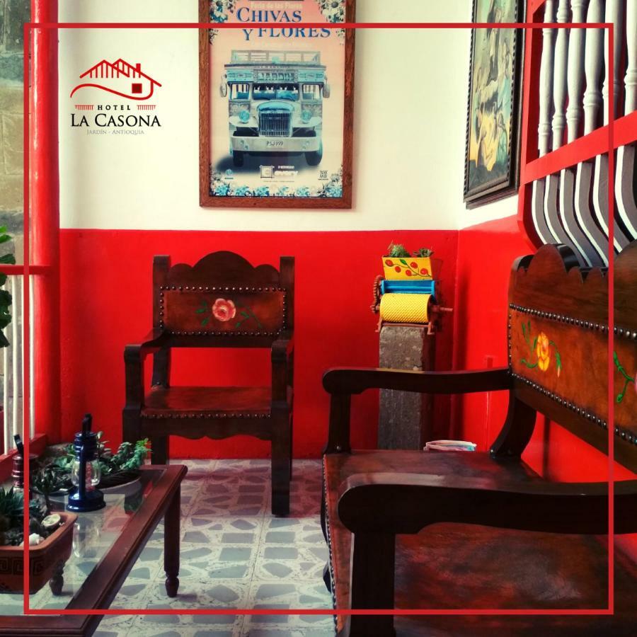 Hotel La Casona Jardin Bagian luar foto